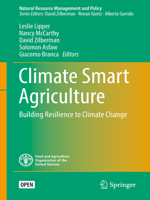 Title details for Climate Smart Agriculture by Leslie Lipper - Wait list